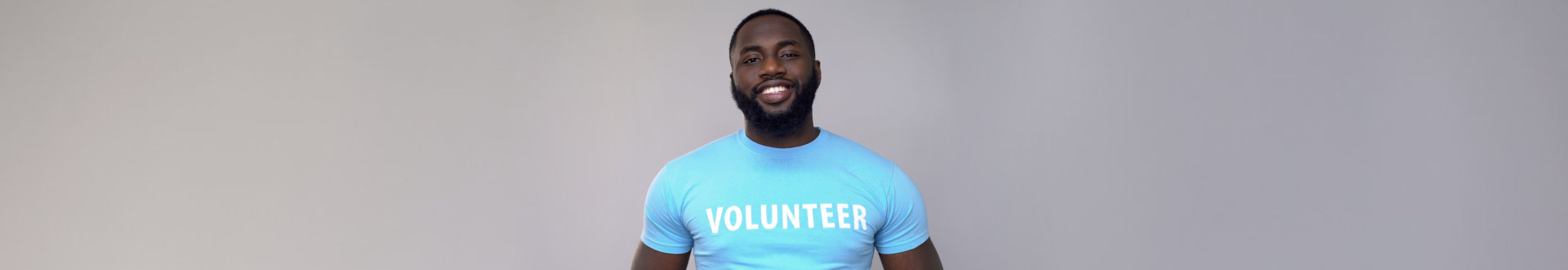 african man wearing light blue shirt