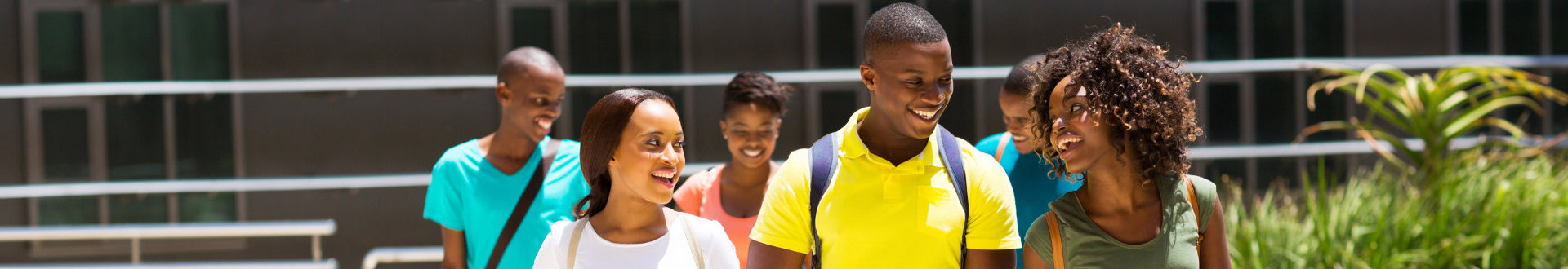 a group of smiley black american people